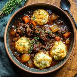 Hearty Beef Stew & Dumplings: A Family Favorite Recipe