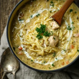 Creamy Crack Chicken Noodle Soup for Soulful Comfort