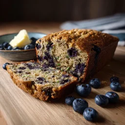 Garden Fresh Blueberry Zucchini Bread