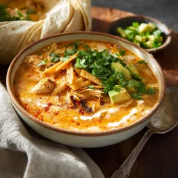 Hearty Creamy Chicken Tortilla Soup: Simple Recipe