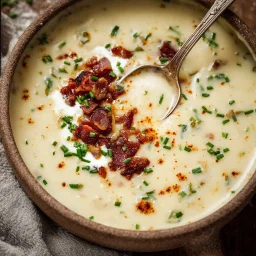 Creamy Baked Potato Soup: A Hearty Winter Bowl